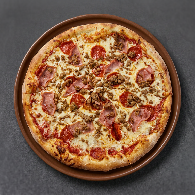 Indulge in Meat Lovers Pizza